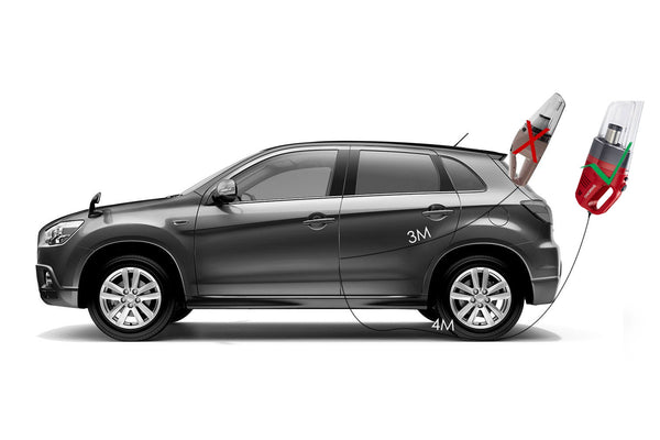 Shimono Pro-cyclone Bagless Car Vacuum SVC 1020-C Red - Shimono