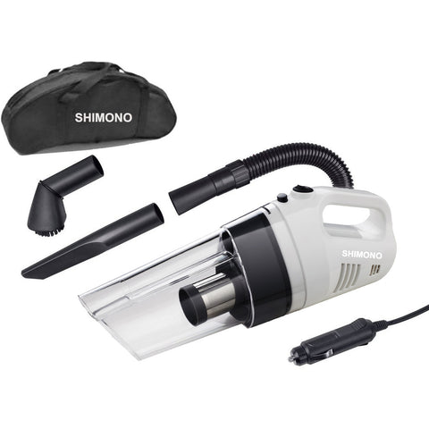 Shimono Car Vacuum Portable 150W 12V 4000Pa Handheld Lightweight Cyclone Cleaner - Shimono